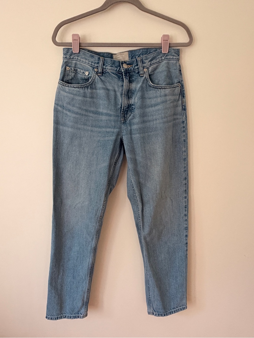 Everlane Super Soft Organic Cotton Straight Leg Jeans